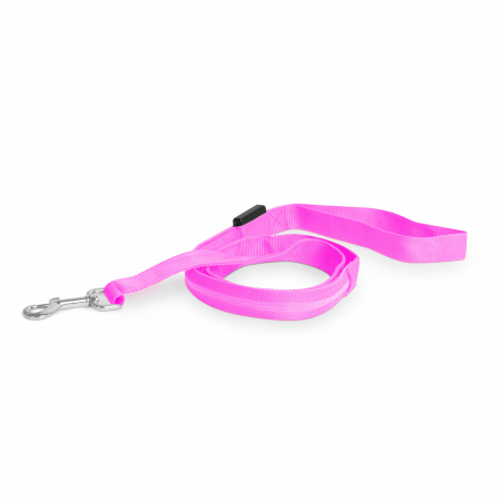 Pet Shop&Zoo - Lesa LED - functioneaza cu baterie - 120 x 2,5 cm - roz