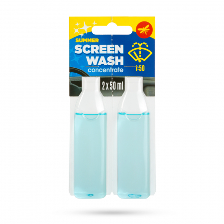 Accesorii auto diverse - Lichid concentrat pentru spalare parbriz - de vară - anti insecte - 2 x 50 ml