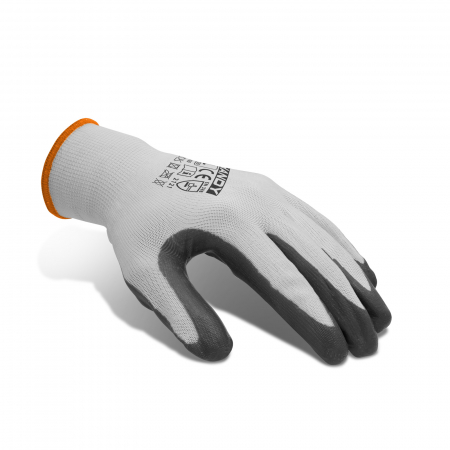 Manusi protectie - Manusi flexibile acoperite cu nitril, cu spate ventilat