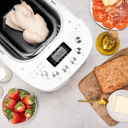 Masina de facut paine CECOTEC Bread and Co 1500 PerfectCook, 850 W, 1,5 KG, 15 programe, 2 rezistente, avertizare sonora , afisaj LCD [5]