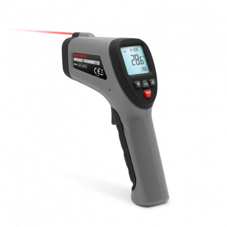 Termometre - Termometru digital fara contact, cu laser, masurare temperatura în infrarosu -64 °C...+1.400 °C Maxell