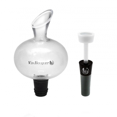 Decantoare vin - Mini-decantor si dop vacuumare