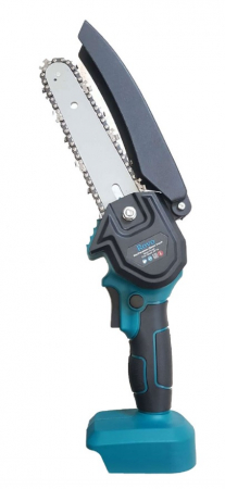 Unelte gradinarit - Mini drujba electrica cu lant Rovo RV-MF, 6 inch, 24V, 2000mAh, 2 acumulatori, 2 lanturi
