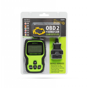 MNC - Aparat de diagnosticare auto - cititor de cod de eroare OBD2 -12V [2]