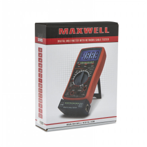 Multimetru digital cu multiple functii si test cablu (USB, RJ11, RJ12, RJ45)- Maxwell 25331 [5]