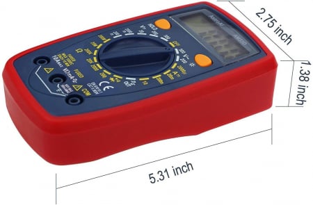 Multimetru digital AstroAI AM33D, 2000 Counts, Masurare continuitate [1]