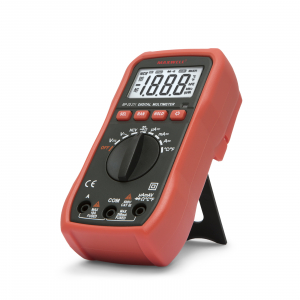 Electro zone - Multimetru digital, detectie tensiune fara contact direct, test dioda, cautare de faza, tester circuit intrerupt, functie HOLD, beep, iluminare fundal, Maxwell Digital 25211
