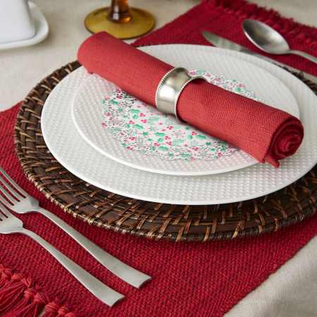 Masa de Craciun - Napron de hârtie - decor de Crăciun - 21,5 cm - 15 buc / pachet