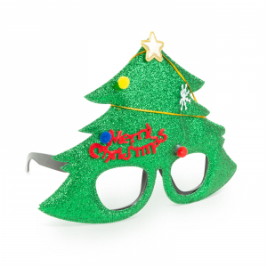 Decoratiuni Craciun - Ochelari „Party” - cu modele de Crăciun