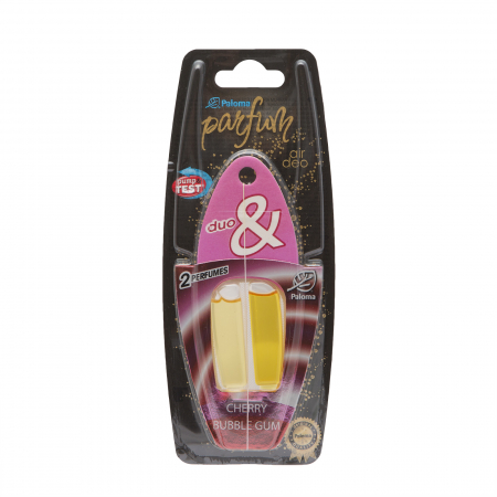 Accesorii auto - Odorizant auto Paloma Parfum Duo Cherry & Bubble Gum - 2x3 ml