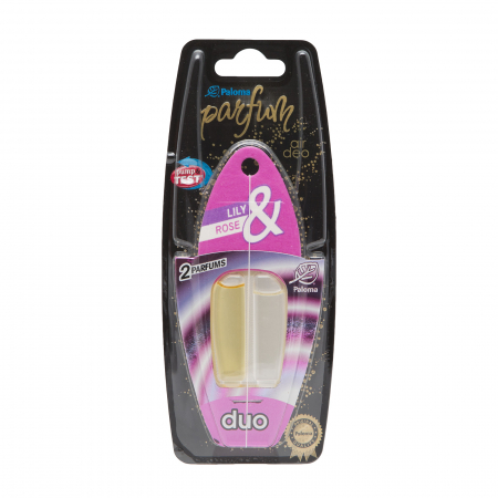 Odorizante auto - Odorizant auto Paloma Parfum Duo Lily & Rose - 2x3 ml