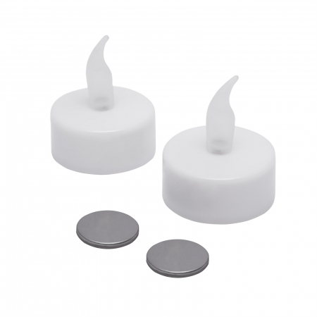 Decoratiuni interioare - Opait cu LED, cu baterii cadou, 2 buc./blister