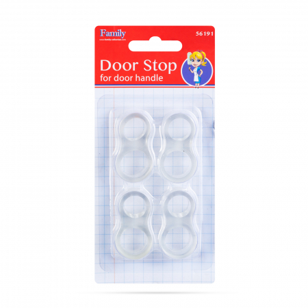 Alte produse necesare in gospodarie - Set 4 opritor pentru uși - transparent - 4 buc / pachet