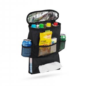 Cutii organizatoare auto - Organizator auto termoizolant pentru spatar auto, 5 buzunare, 40x30 cm - MNC