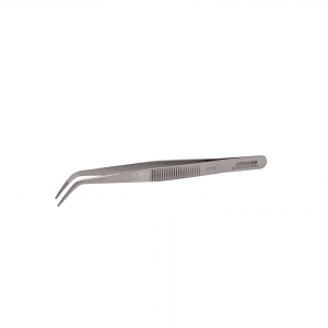 Pensete - Penseta din otel inox cu varf bont, antimagnetica, executie curbata, 125 mm