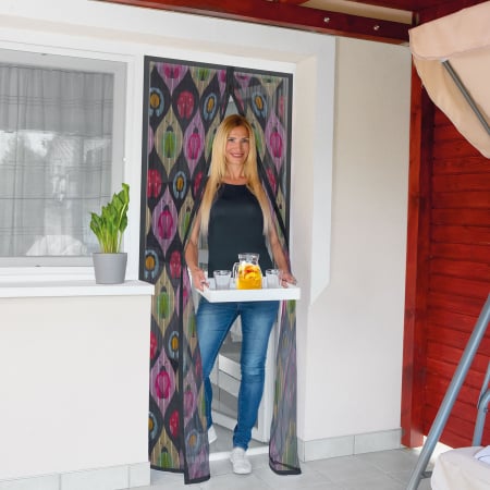 Perdea anti-tantari pentru usi cu inchidere magnetica - 100 x 210 cm model „Bugs” [1]