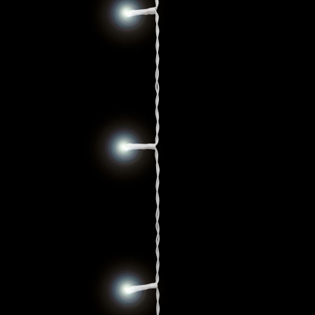 Perdea luminoasă de Craciun - 100 LEDuri - alb rece - IP44 - lungime 2,2 m - 8 programe [3]