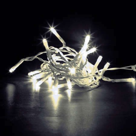 Perdea luminoasă - 200 LEDuri - albă - IP44 - 4,2 m - 8 programe [2]