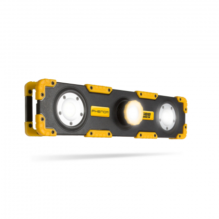 Lampi de lucru - Proiector LED cu acumulator pentru trepied - intensitate reglabila, priza USB - 1200 lumeni - Phenom