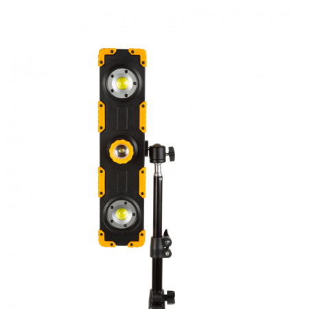 Proiector LED cu acumulator pentru trepied - intensitate reglabila, priza USB - 1200 lumeni - Phenom [6]