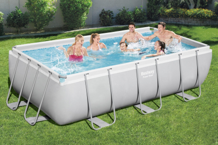 Piscine supraterane - Piscina supraterana Bestway Power Steel 4,04 m x 2,01 m x 1,00 m cod 56442