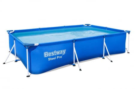 Piscine supraterane - Piscina supraterana Bestway Steel PRO 3.00m x 2.01m x 66cm cod 56411