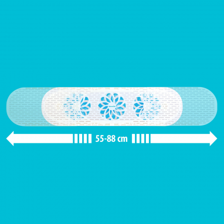 Placă deflectoare din plastic pentru aer condiționat - 55–88 cm [4]