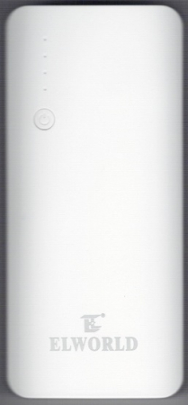 Baterie externa tip power bank Elworld YB-03, 3 porturi USB, functie lanterna, max.20000 mAh, alb [2]