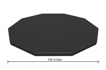 Prelate acoperire piscine - Prelata piscina Bestway Flowclear diametru 305 cm 58036