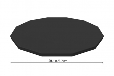 Prelate acoperire piscine - Prelata piscina Bestway Flowclear diametru 370 cm 58037
