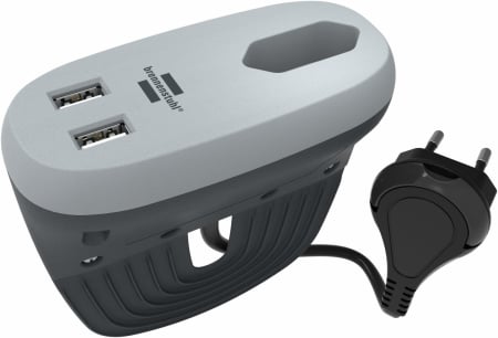 Prelungitor Brennenstuhl Estilo 1 priza, 2xUSB, pentru canapea pat [3]