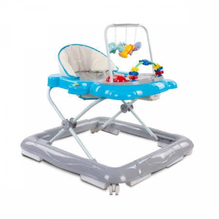 Premergatoare copii mici - Premergator Sun Baby Pisicuta 020 - Blue Grey