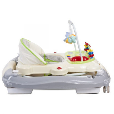 Premergator Sun Baby Pisicuta 021 cu functie de balansoar - Green Grey  [3]