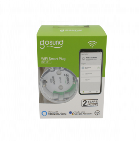 Priza inteligenta WiFi Gosund SP111, 15A, Putere: 3450W [2]