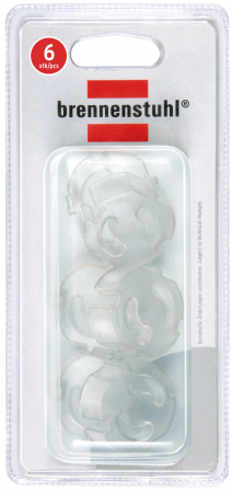 Accesorii prize - Protectie contact priza Brennenstuhl, protectie transparenta pentru prize, 6 bucati