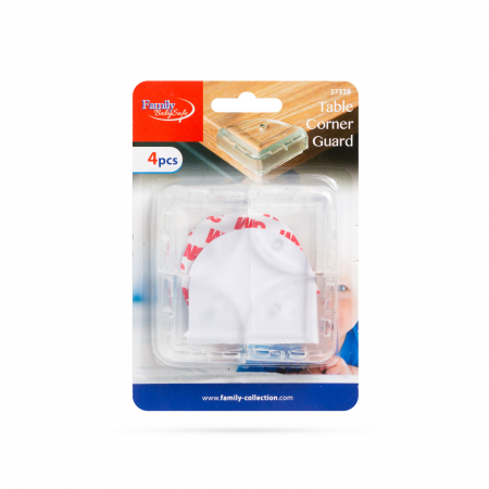 Protector pt. coltul mesei - PVC - transparent - 4 buc./pachet [2]