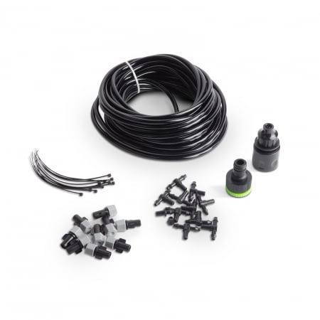 Furtune si accesorii stropire - Pulverizatoare de apă tip ceata pentru gradina sau terase - 10 m - 10 duze