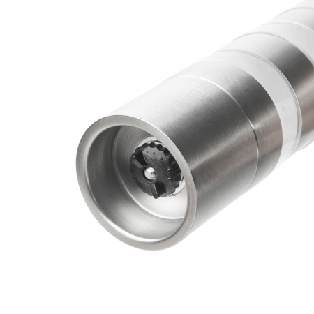 Râsnita combinata pentru condimente din otel inoxidabil cu 4 compartimente de depozitare 4 in 1 - inox - 5 x 21 cm - BEWELLO [2]