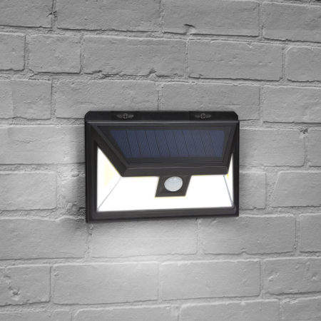 Reflector solar cu senzor de mișcare - 3 LED-uri COB si acumulator [1]