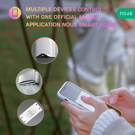 Releu wireless Nous L6Z, 10A, ZigBee [4]