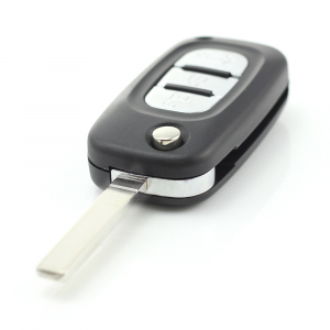 Renault - Carcasa tip cheie briceag cu 3 butoane [6]