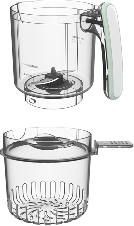 Robot multifunctional pentru bebelusi Cecotec Nana BabyCare FoodProcessor, fierbator, mixer pireuri, sterilizator, incalzitor biberoane, fara BPA [2]