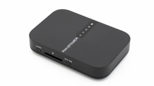 Router Wireless Portabil - Filehub RavPower RP-WD009 5 in 1, Cititor Carduri, Travel Router Backup, Baterie Externa 6700mAh [1]