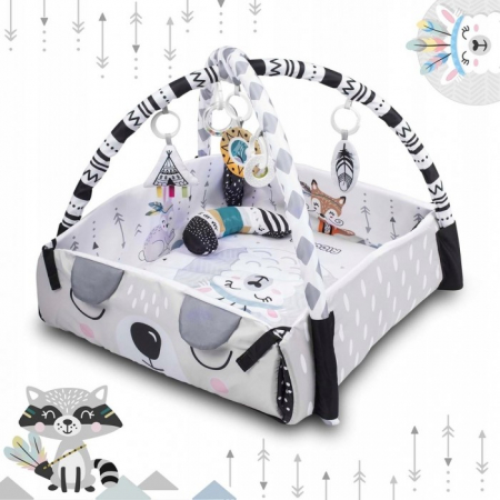 Salteluta de joaca 100 x 100 cm Ricokids Boho [2]