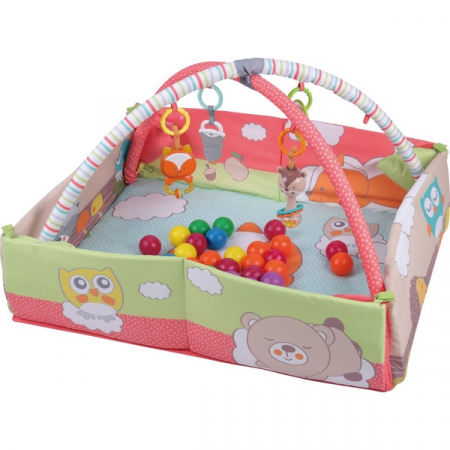 Saltelute de joaca copii activitati - Salteluta de joaca Sun Baby 044 Red Fox