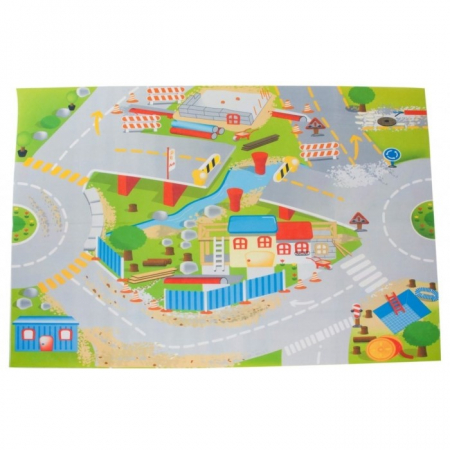 Saltelute de joaca copii activitati - Salteluta de joaca Sun Baby 048 Constructii