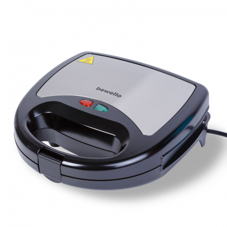 Electrocasnice - Aparat Sanwich Maker- 3 în 1 - 220-240V - 800W - argintiu/negru