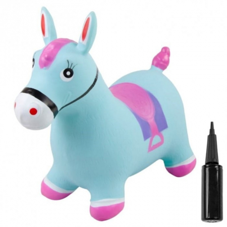 Saritoare gonflabile - Saritor gonflabil Sun Baby 008 Blue Pink Horse