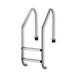 Scari compatibile piscine - Scara penru piscina, din inox AISI-304 cu 2 trepte pentru piscine NSL215-S