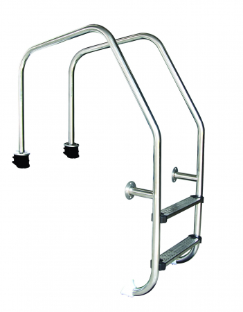 Scari compatibile piscine - Scara piscina gratar perimetral din inox cu 2 trepte Emaux OF215-S